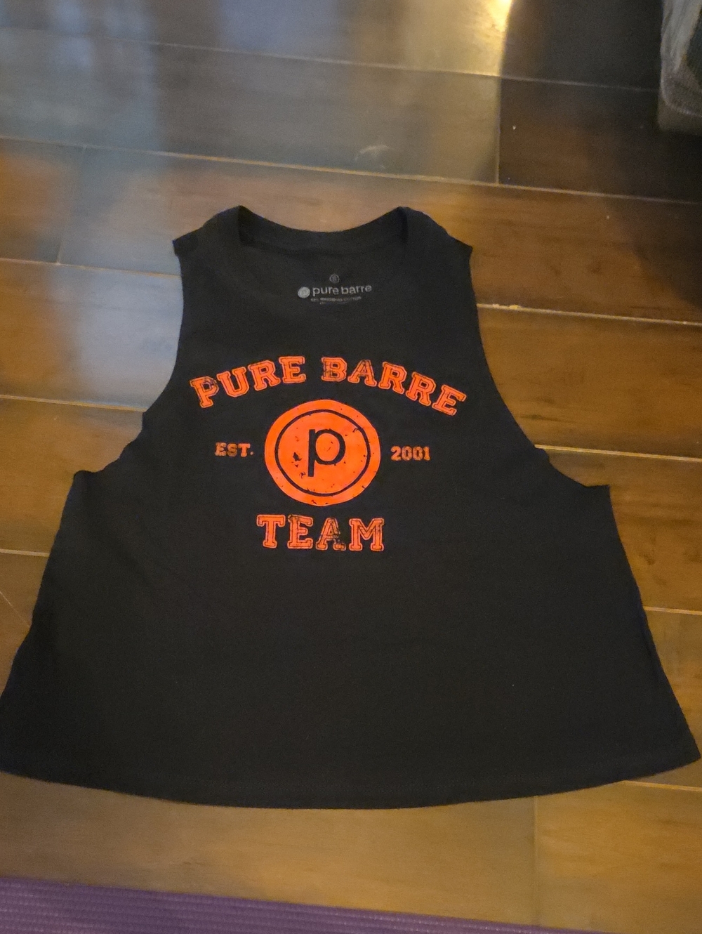 Pure Barre Team Crop Tank